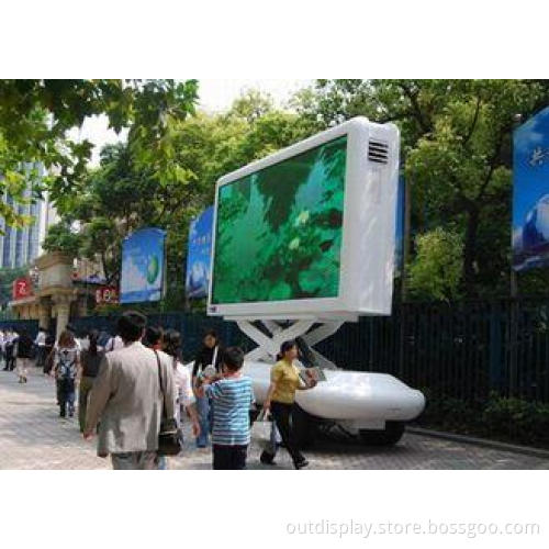 Truck Mounted Truck Mobile LED Display P10 Waterproof DIP H